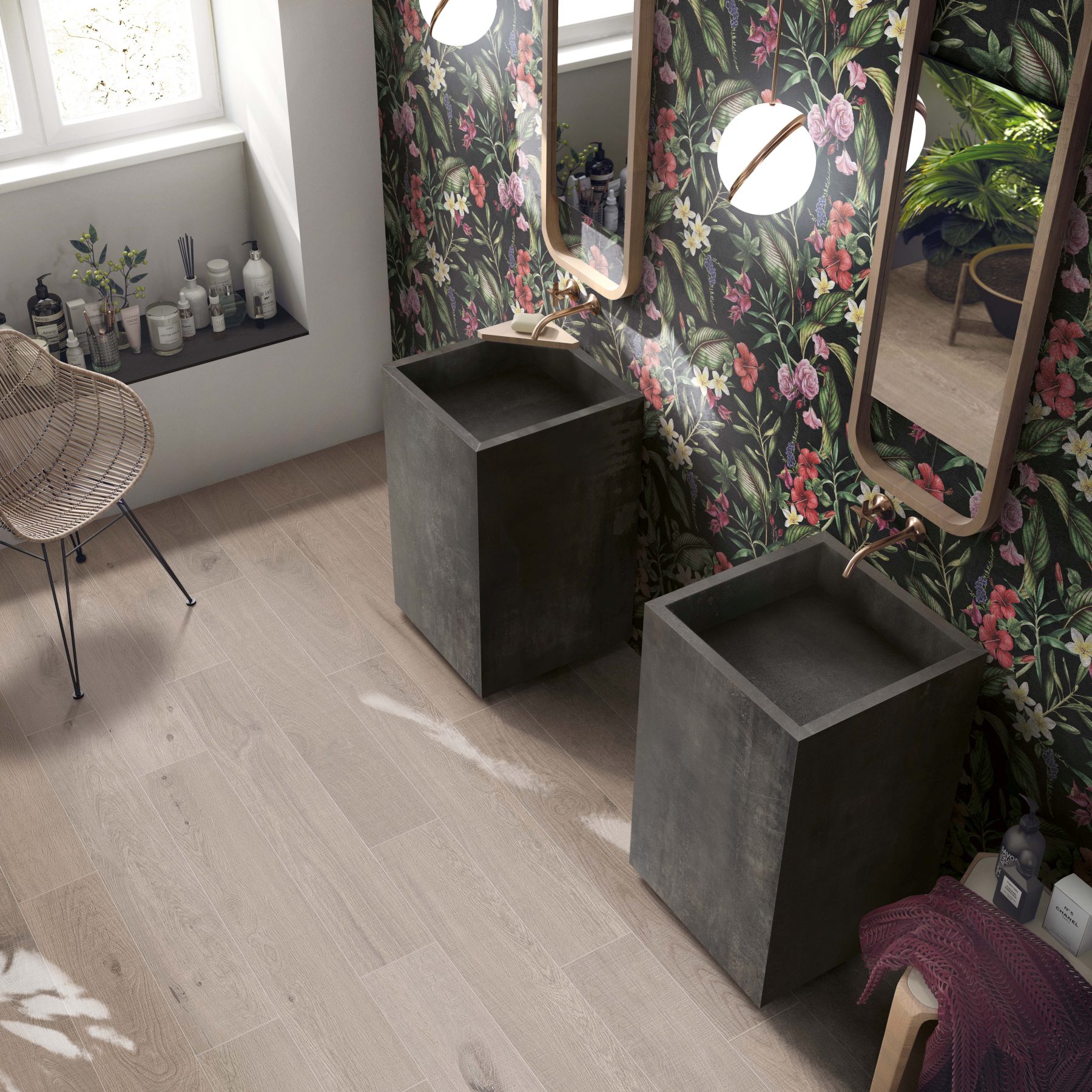 ABK_BATH_DESIGN_Wide&style_tropicana_+_interno_9_dark_+_crossroad_wood_tan_2